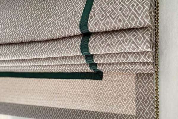 Новость «VEREND» запускает в производство римские шторы с декоративным кантом